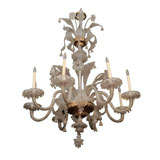 An Impressive Italian Rococo Style Eight-light Chandelier