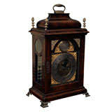 A George II Fruitwood Bracket Clock