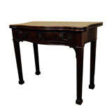 A Fine Chippendale Mahogany Card Table