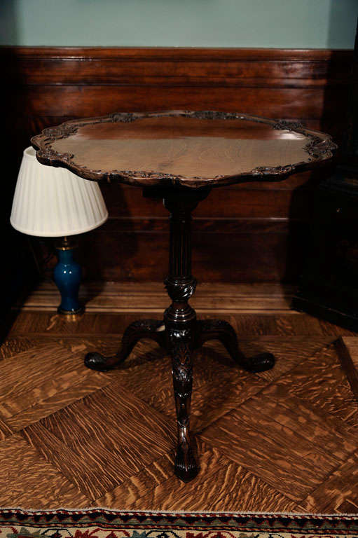 An English Mahogany Tripod Table For Sale 2