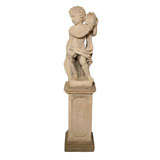 19th Century  Stone Century and Base