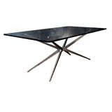 Aluminum Spider Leg Coffee Table, Made In Italy