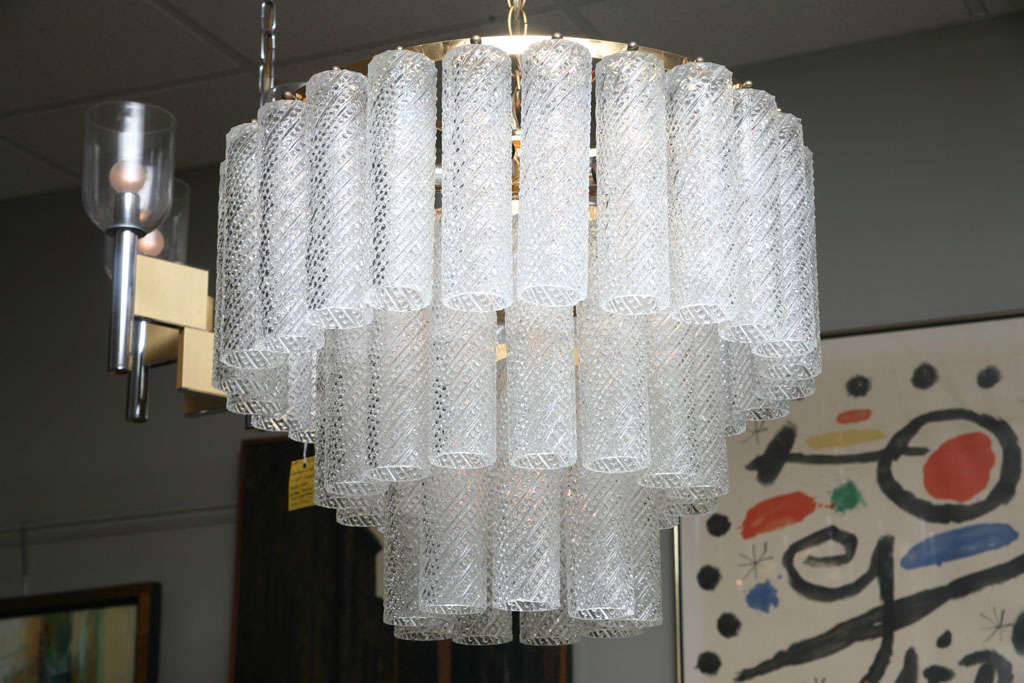 Murano Confection Three Tier Chandelier