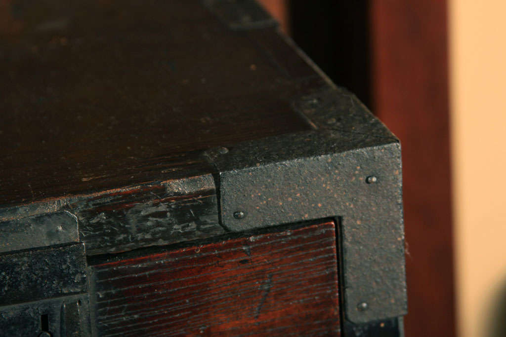 Exceptional Japanese Choba dansu Office Chest For Sale 4
