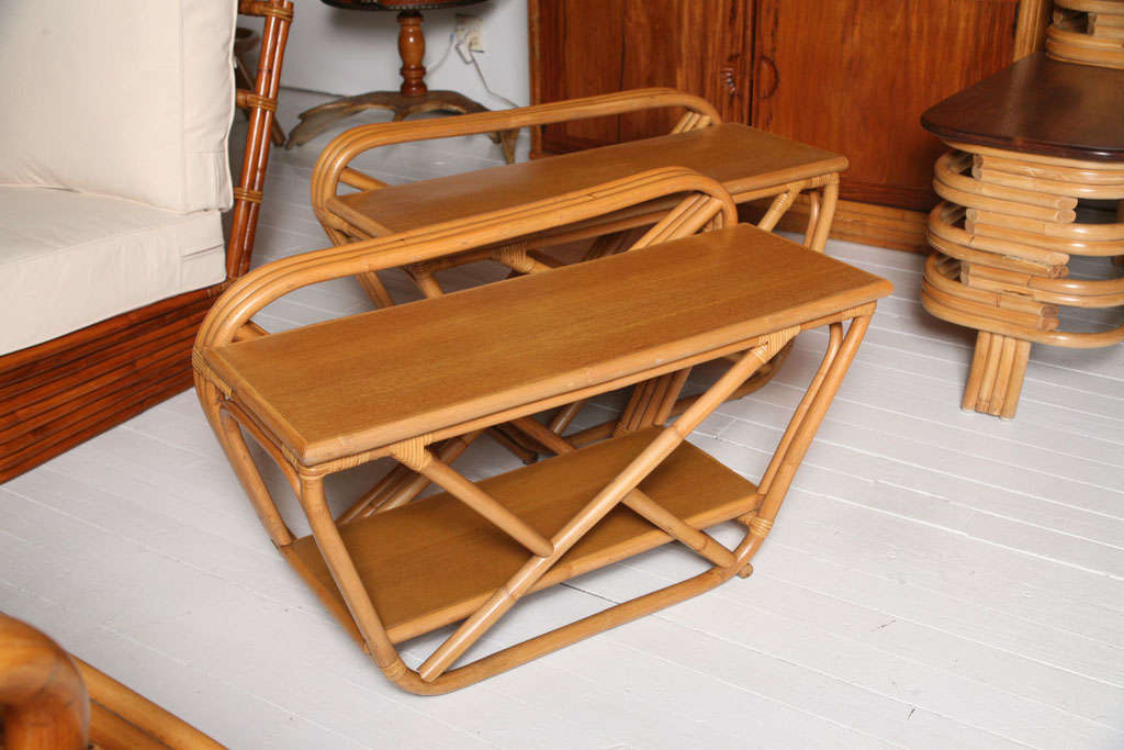 Paul Frankl Style End Tables