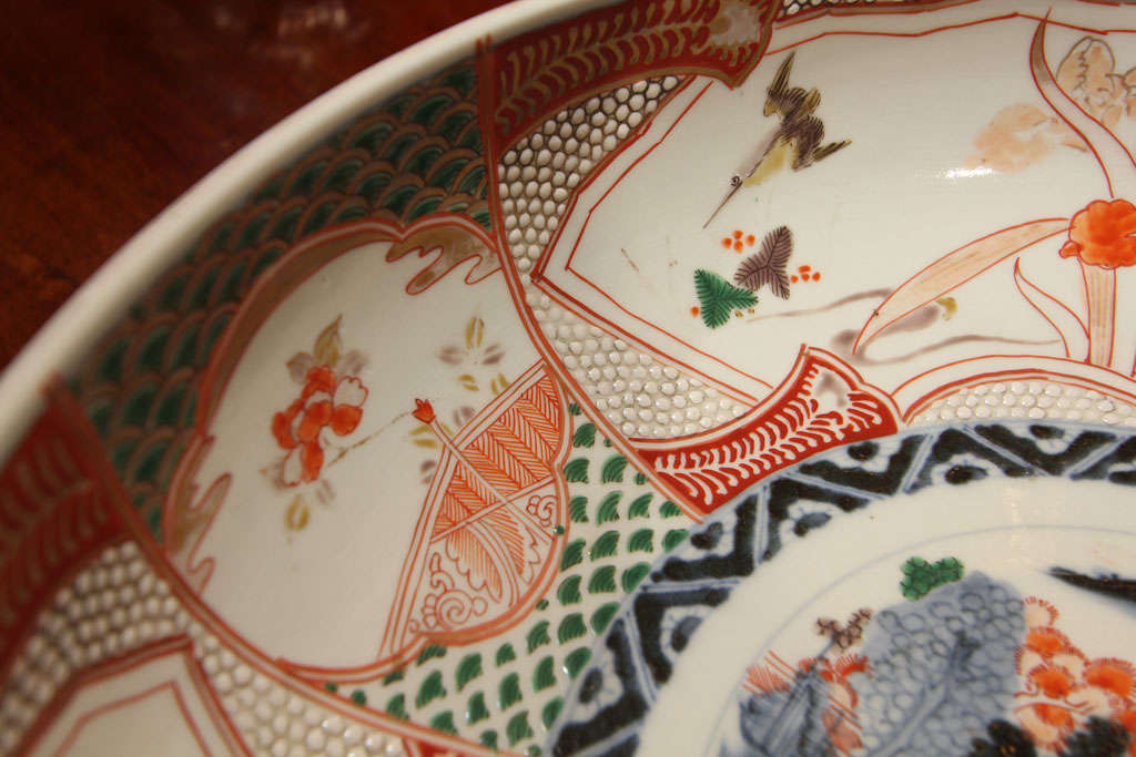 20th Century Round Imari bowl.