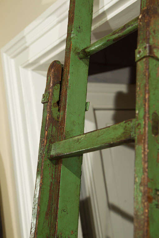 19th Century Tall French Pompier's Ladder