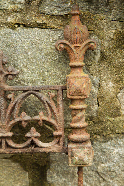 wrought iron garden edging