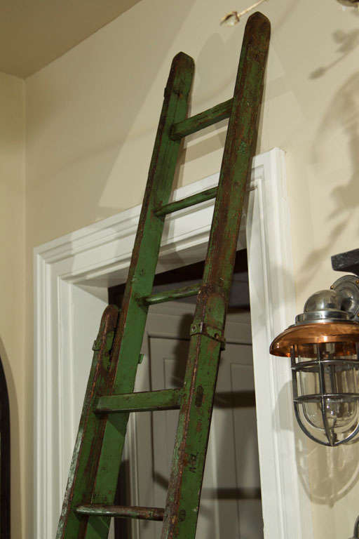 Tall French Pompier’s Ladder at 1stdibs