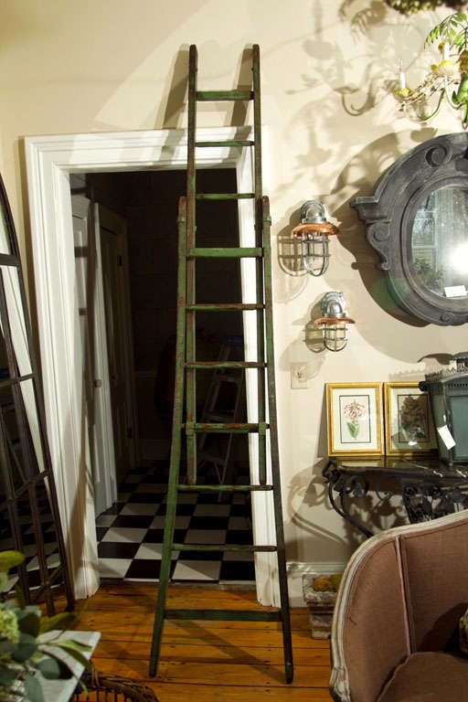 Tall French Pompier’s Ladder at 1stDibs | pompier ladder for sale