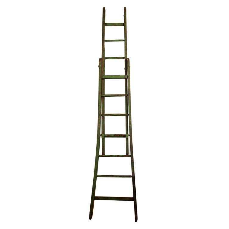 Tall French Pompier&rsquo;s Ladder at 1stDibs | pompier ladder for sale