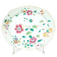 A Chinese Famille Rose Decorated Platter, c. 1780