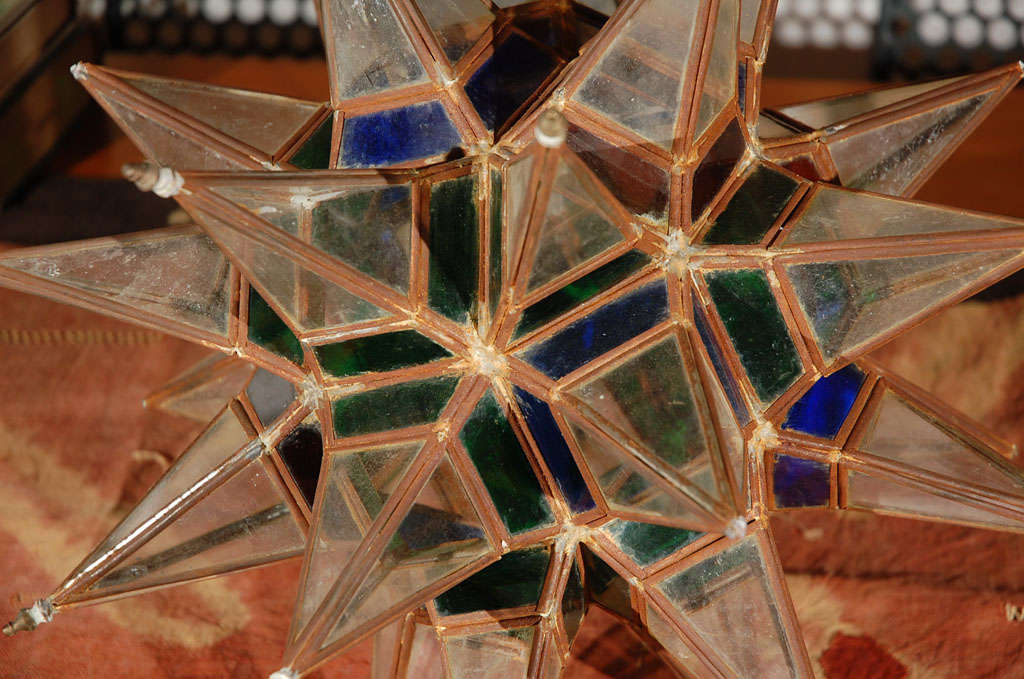Tôle Moroccan Hanging Star Lanterns