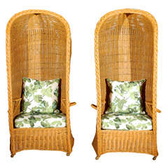 Exceptional Wicker Porter Chairs