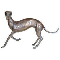 Bronze Greyhound Statue