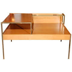 Milo Baughman two-tiered Architectural Table Murray Furniture