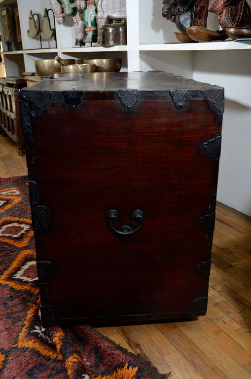 Blanket Chest w/ Iron Fittings For Sale 1