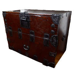 Blanket Chest w/ Iron Fittings
