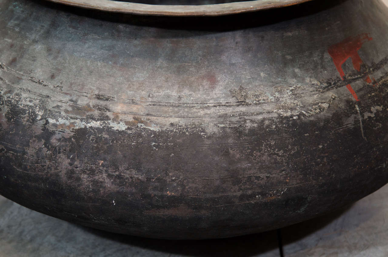 Burmese Large Copper Pot