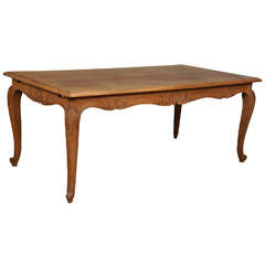 Country French Louis XV-Style Dining Table