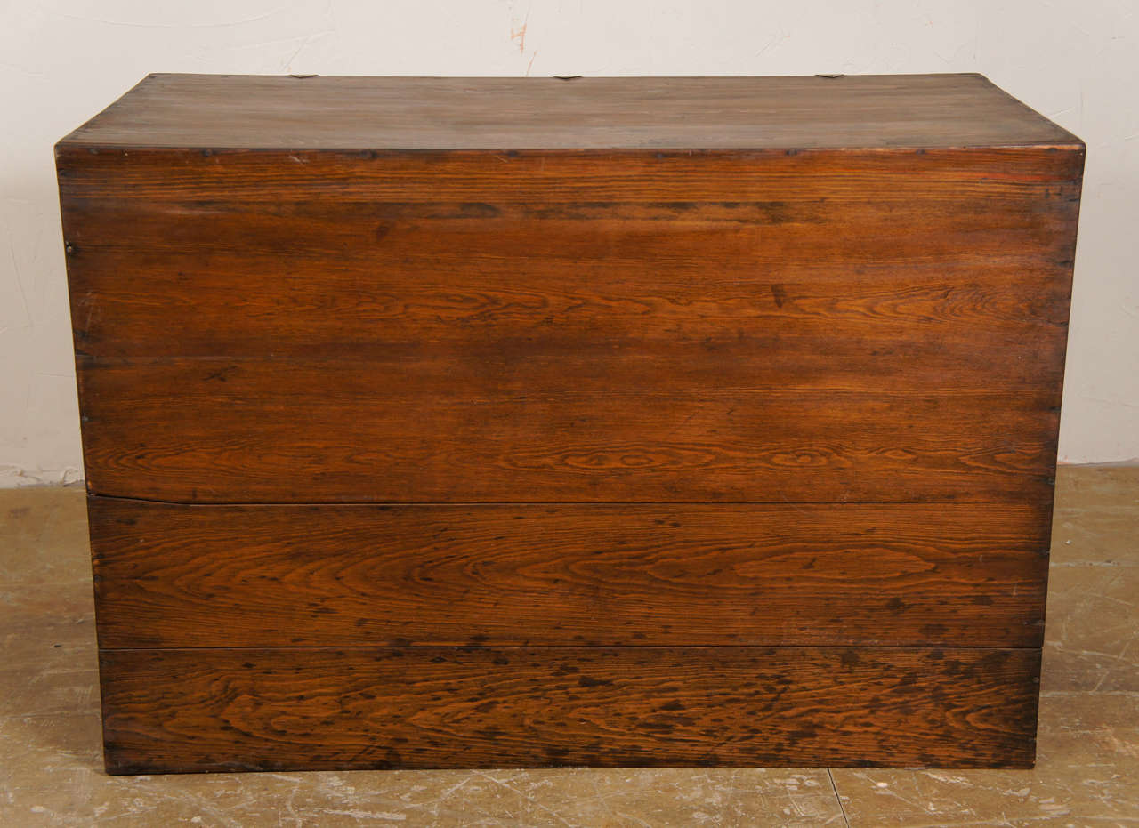 Chinese chest with brass fittings at stdibs