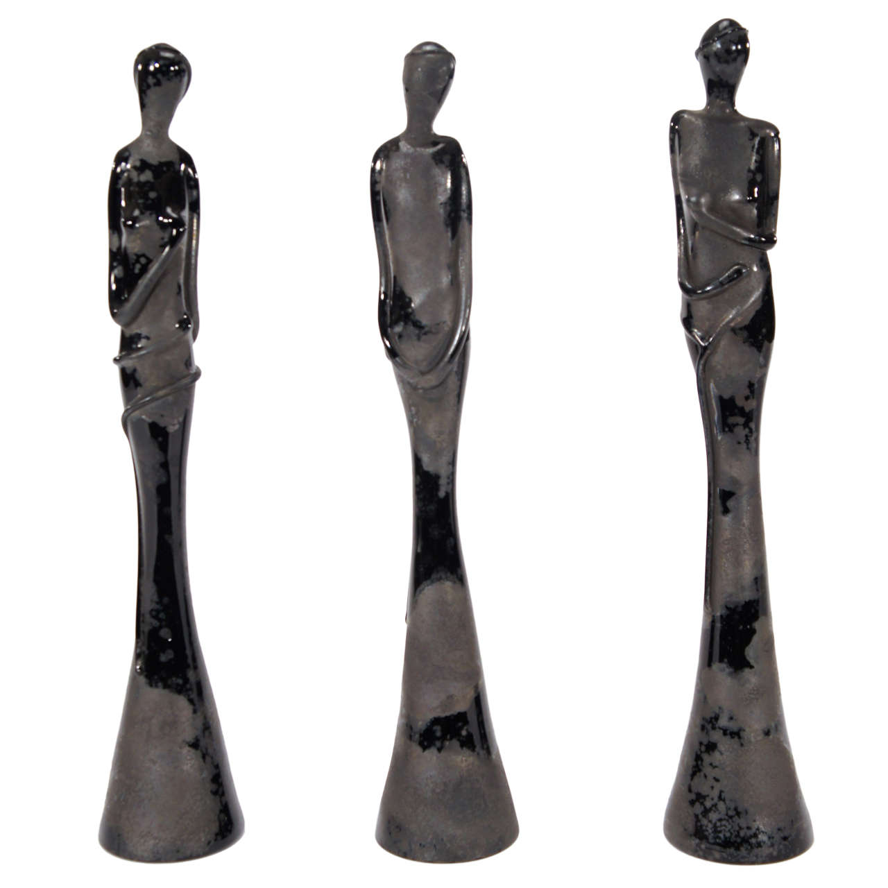 Barovier 3 "Scavo" Female  Sculptures For Sale