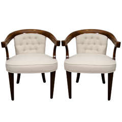 A Pair Of Vintage Baker Chairs