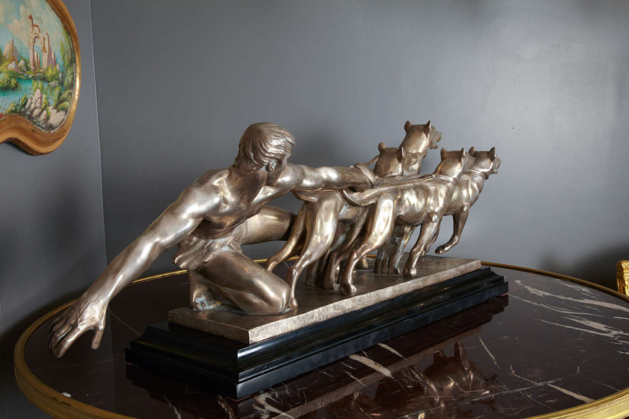 Mid-20th Century Spectacular Sculpted Bronze