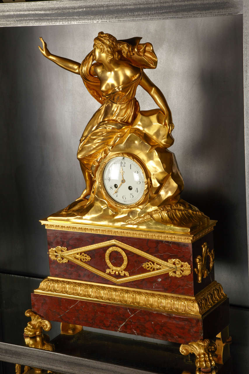 Exceptional Empire Style Clock