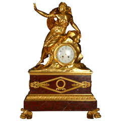 Exceptional Empire Style Clock