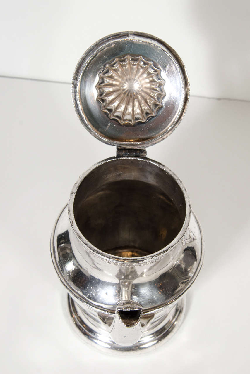 American Original Biltmore Hotel Silver- Plate Tea Pot and Creamer 