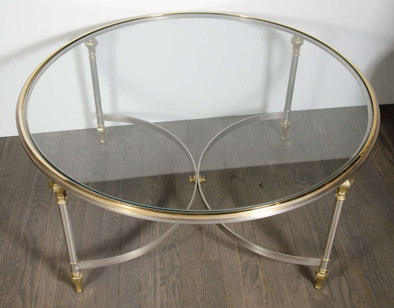 Elegant Cocktail Table in The Manner of Jansen In Excellent Condition In New York, NY