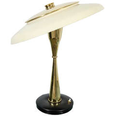 Italian 1950
s Modern Tilt Top Shade Table Desk Lamp
