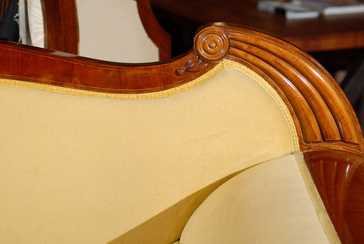 Mahogany Biedermeier Sofa 4