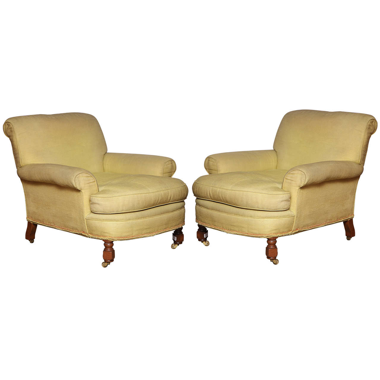 Pair of 19th Century Upholstered Chairs