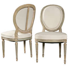 Pair of Vintage French Style Side Chairs