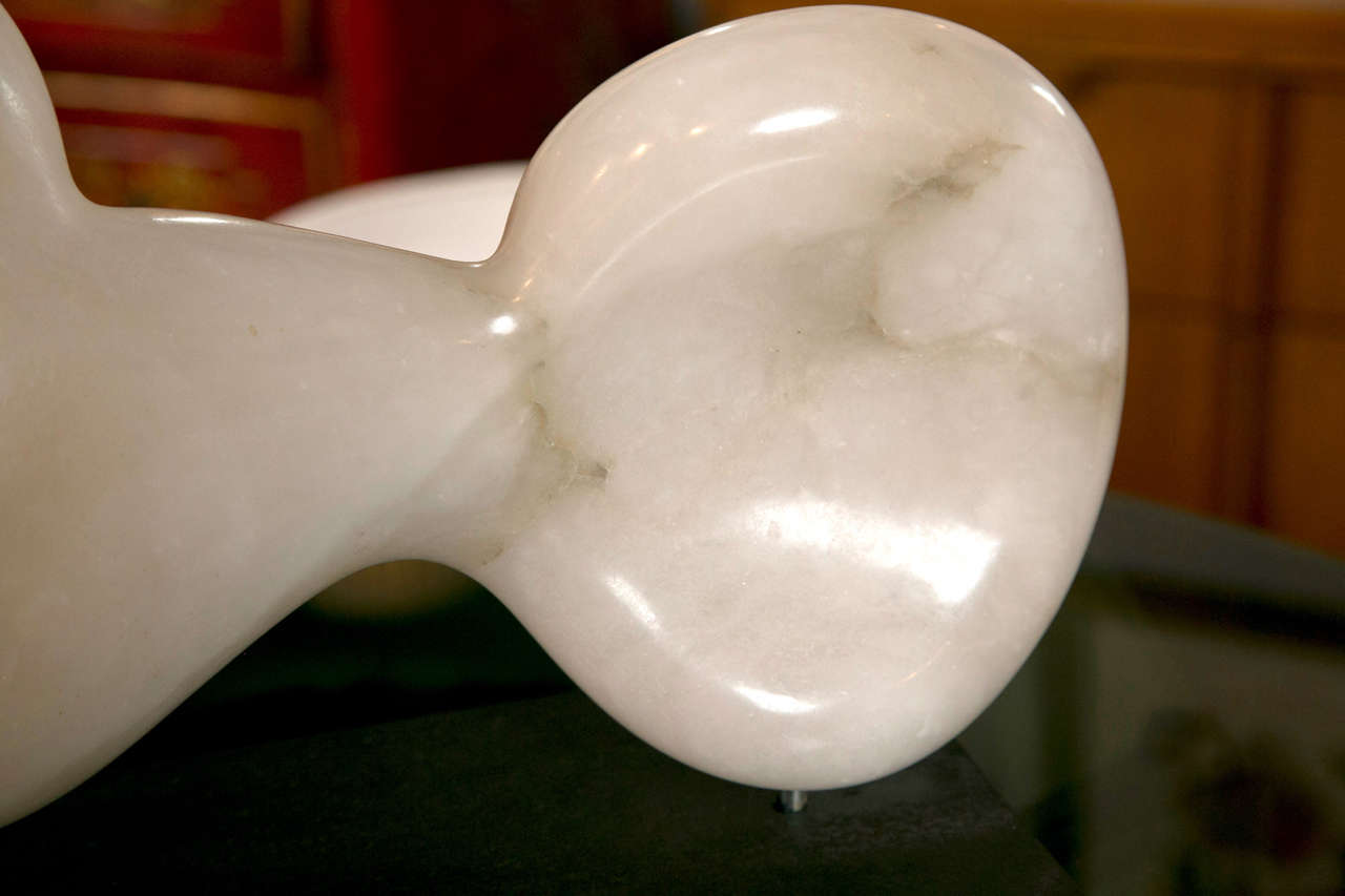 Modern Contemporary Alabaster Sculpture For Sale