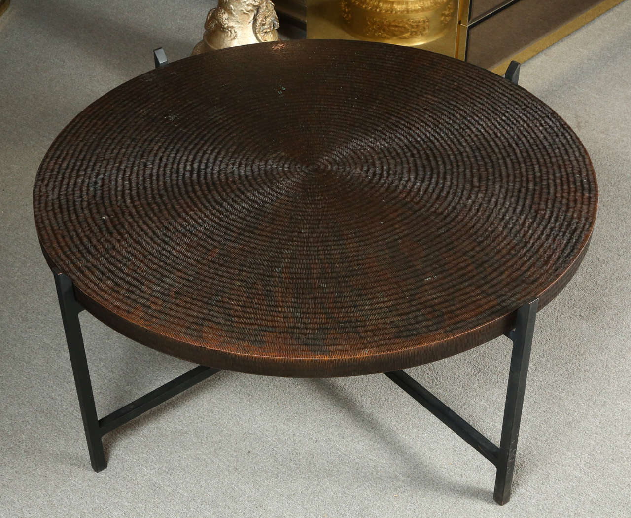 Bronze Cocktail Table at 1stdibs