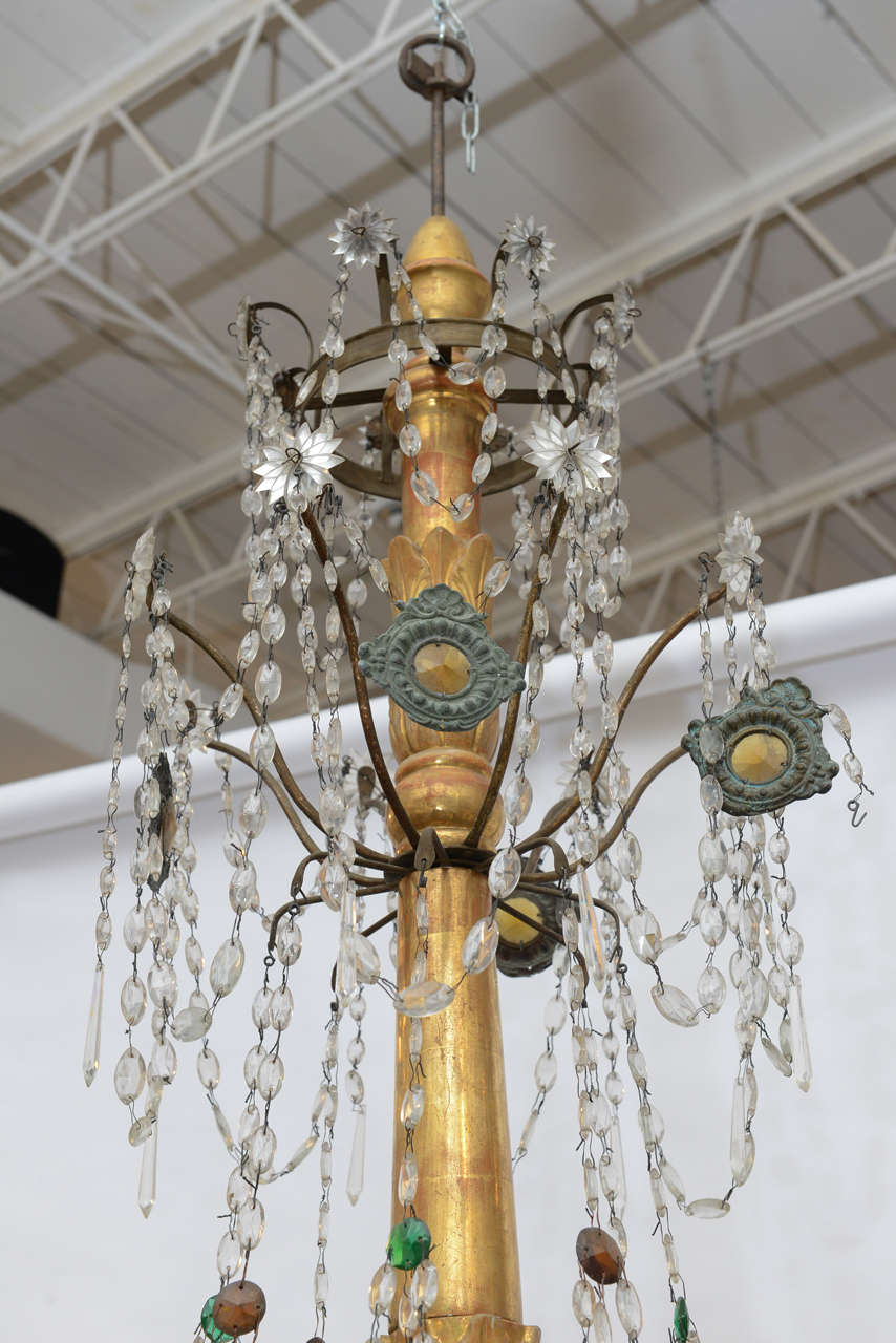 18th Century and Earlier 18th Century Genoa Chandelier For Sale