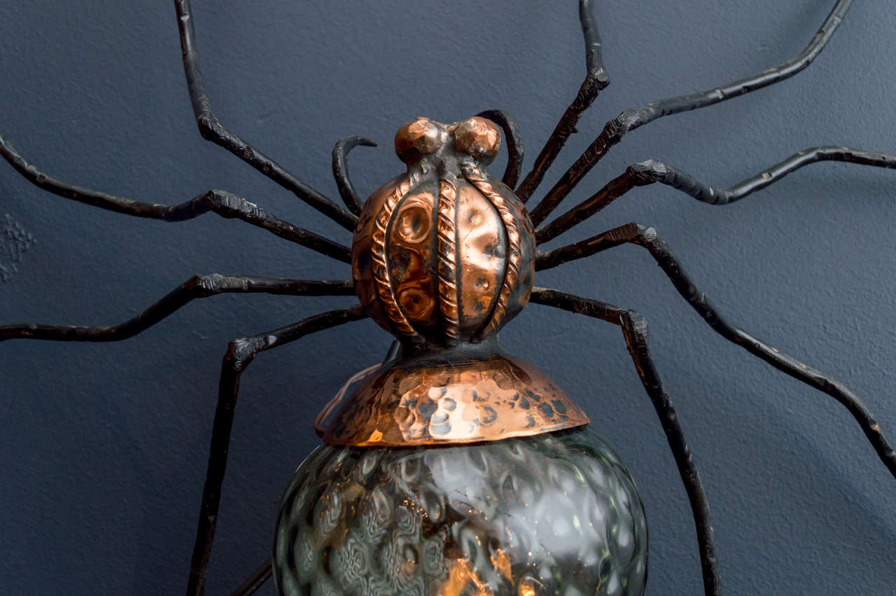 Metal Italian Spider Lamp
