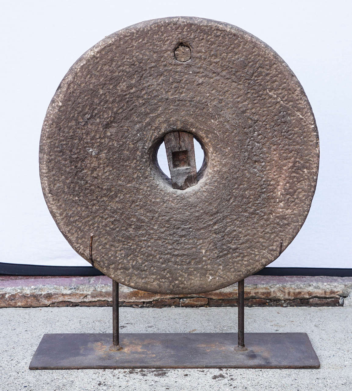 19th Century Millstone on a stand For Sale 1