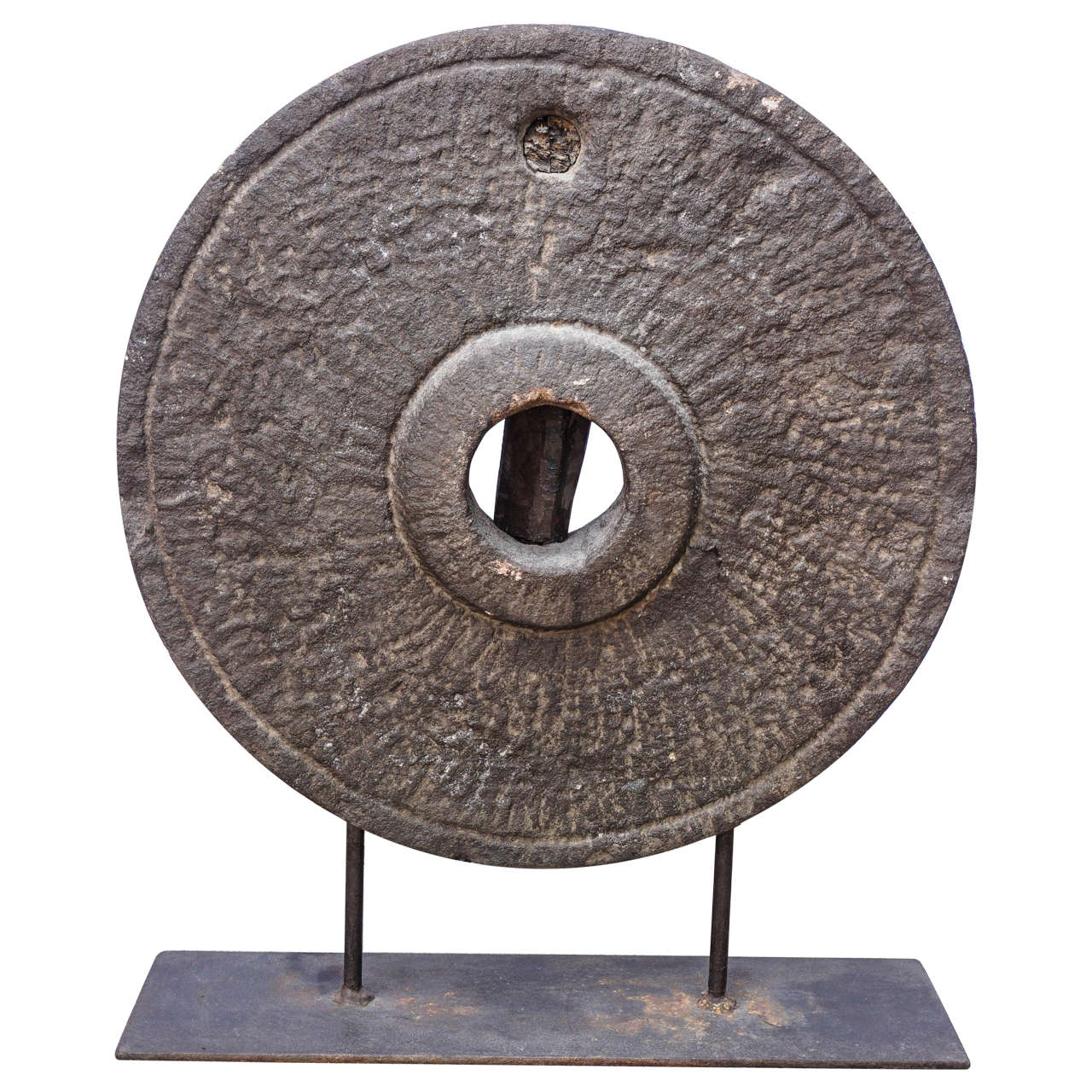 19th Century Millstone on a stand For Sale