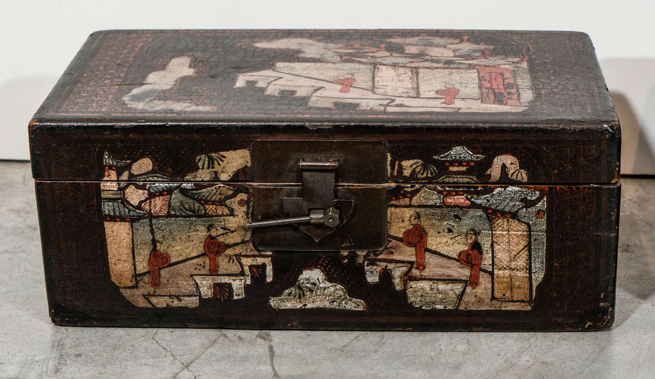 chinese lacquered box
