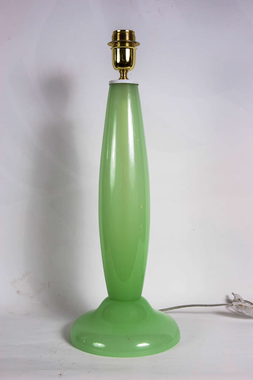 Late 20th Century Pair of Table Lamps in Murano Glass by Cenedese