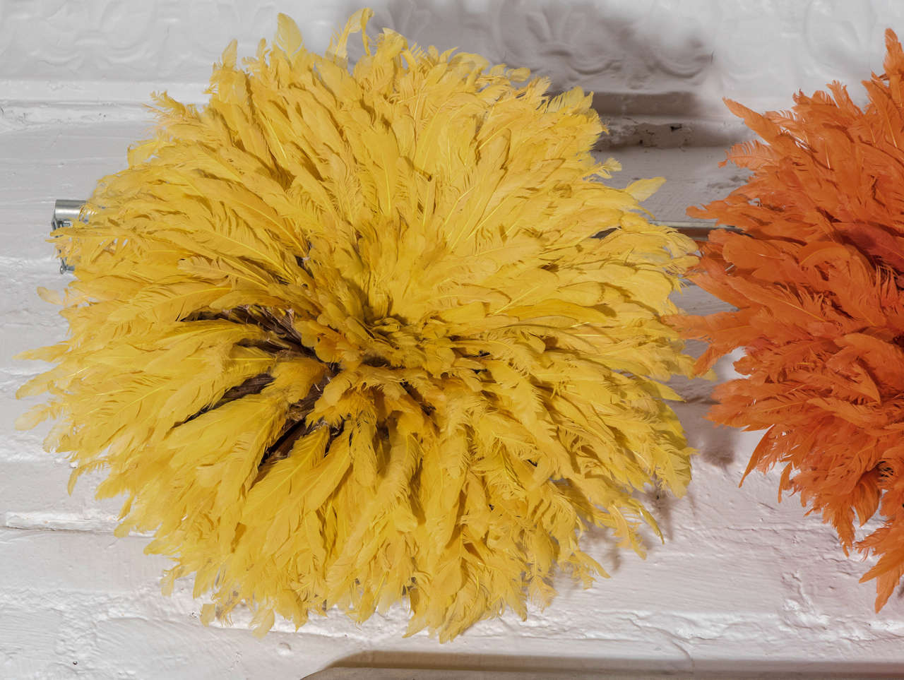Yellow Cameroon Ju Ju Hat