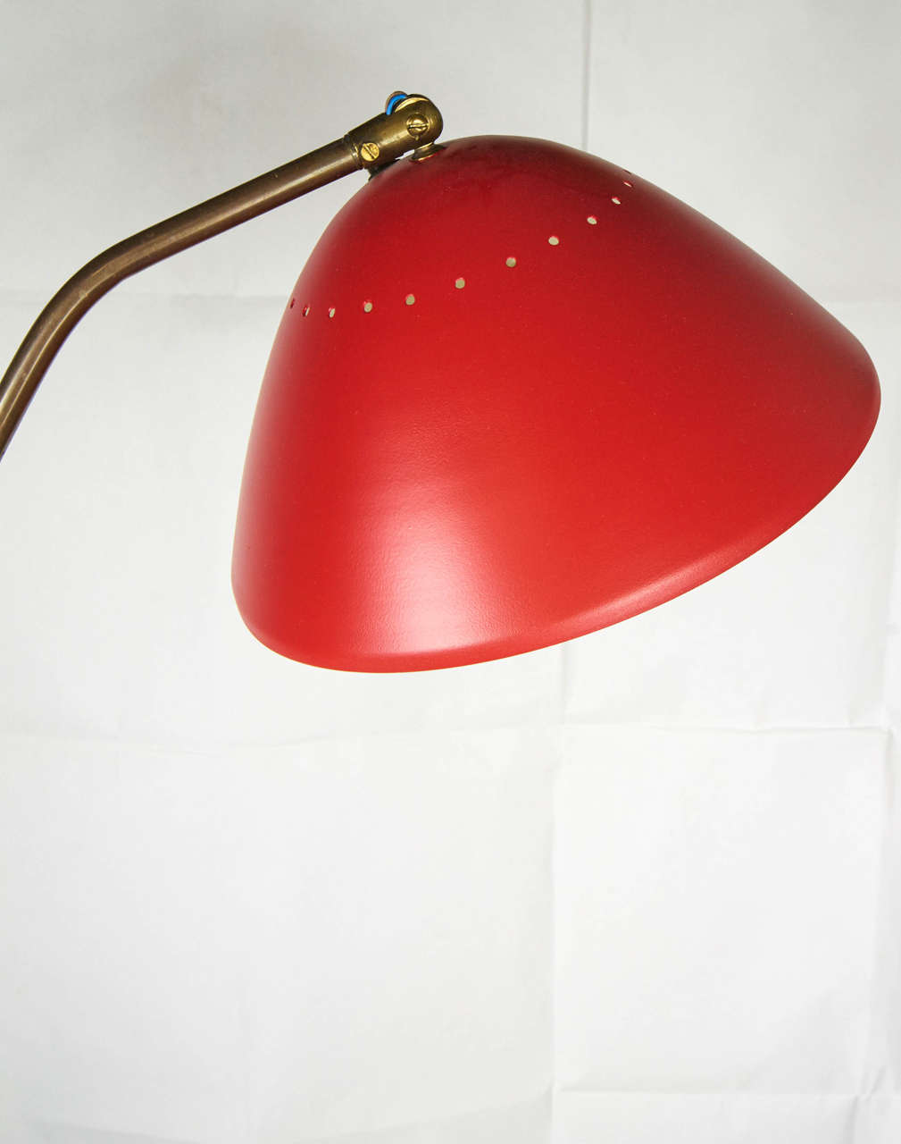 Mid-Century Modern Rare mid century  Stilnovo 1950s Adjustable Floor Lamp