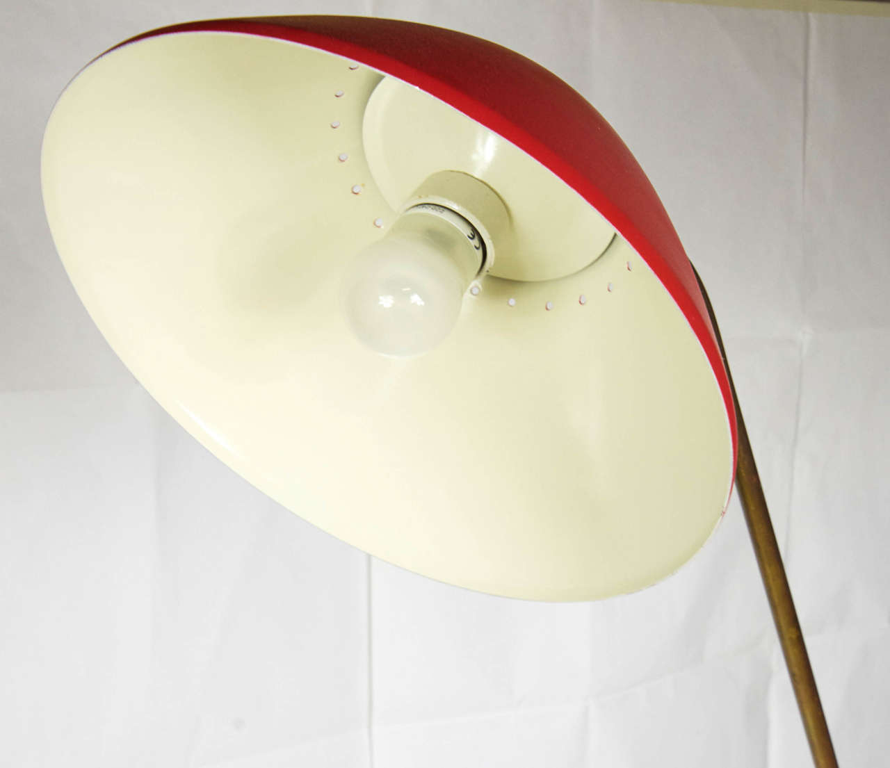 Rare mid century  Stilnovo 1950s Adjustable Floor Lamp 3