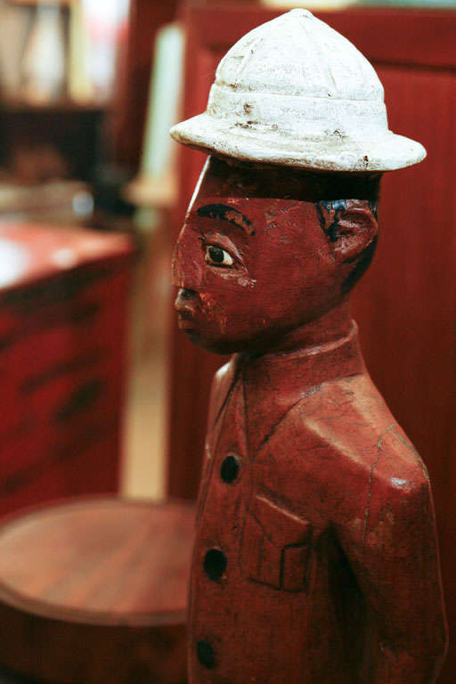 20th Century Folk Art Colonial Carving