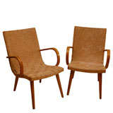 Pair of Chairs in the Style of Bruno Mathsson