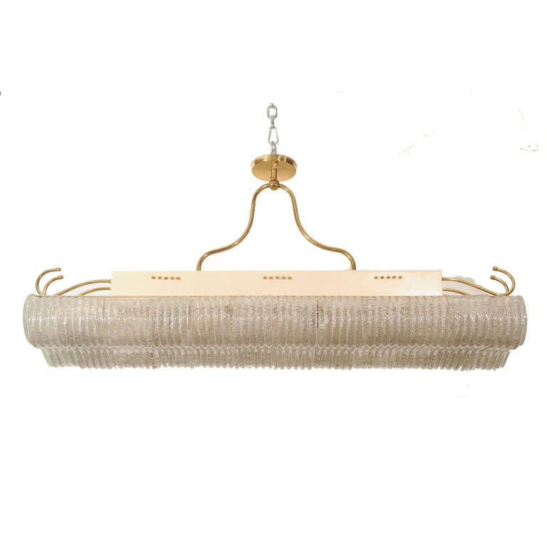 Rare Hanging Fixture by Barovier